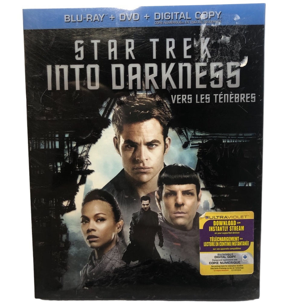 Star Trek Into Darkness (Blu-ray 3D) Sci-Fi with slip cover bilingual dvd